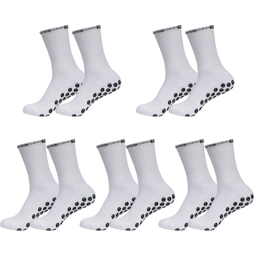 5 Pairs Anti-slip Football Soc - Sock Garter Men recension och pris
