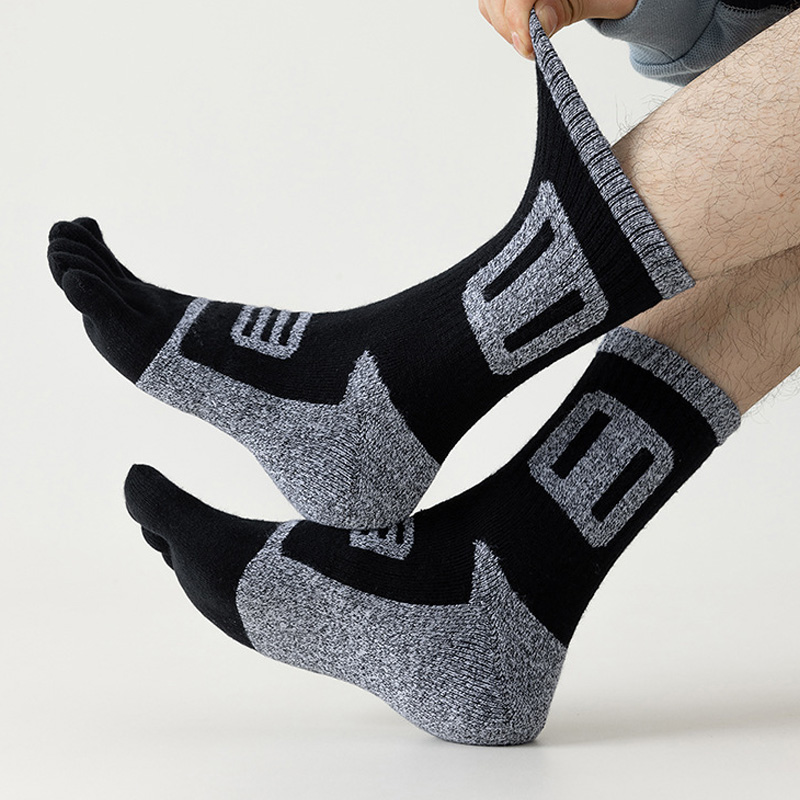 3/6 Pairs Man Sport Toe Short  - Sock Garter Men recension och pris