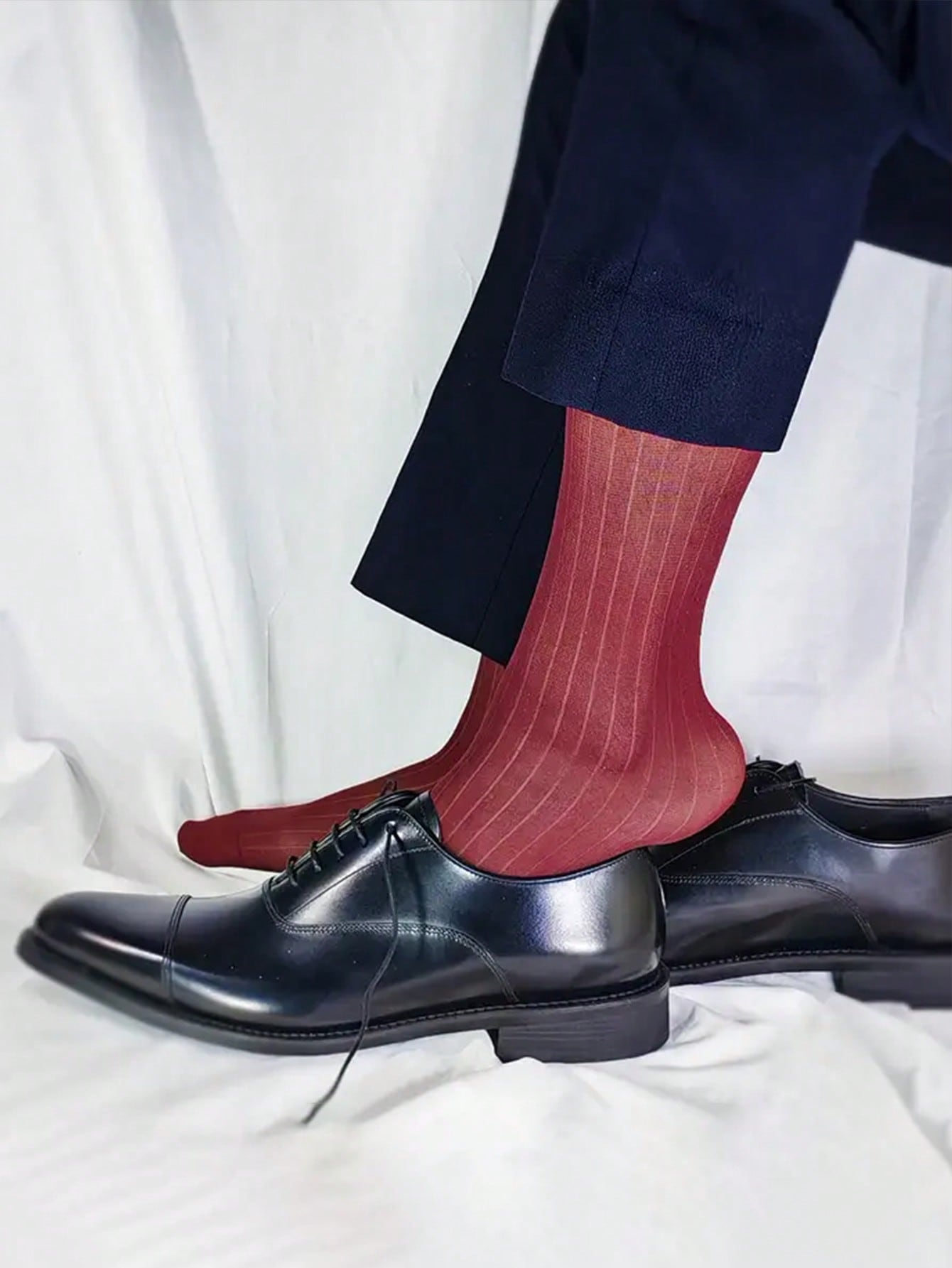 1 Pair of Men's Comfortable, L - Men Formal Wear All Black recension och pris